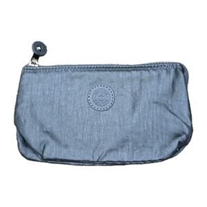 Kipling Creativity Small Metallic Gray Pouch Wallet